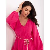 Italy Moda Dress-MI-SK-A5079.27-fuchsia | Shoptok.si