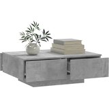  Stolić za kavu boja betona 90 x 60 x 31 cm konstruirano drvo | shoptok.hr