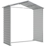  Vrtno spremište svjetlosivo 191 x 130 x 198 cm pocinčani čelik | shoptok.hr