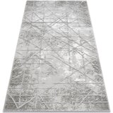 RugsX Preproge Preproga AKRIL VALS 3949 Abstrakcija vintage siva 80x250 cm Siva | Shoptok.si