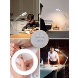  Brilagi - LED prigušiva stona lampa sa povećalom LED/12W/5V 3000/4200/6000K bela | Eponuda.com