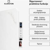 Klarstein marmoheat infracrvena ploča | 420 w | 10 m² | mramorni dizajn | 70 cm x 63 cm | shoptok.hr