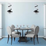 Toolight ZIDNA SVJETILJKA LED SPRING UP APP829-W CRNA MAT | shoptok.hr