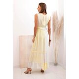 Kesi Włoski Women's viscose dress with sequins mint | shoptok.hr