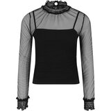 Urban Classics Women's Double-Layer Mesh L/S Black Cijene
