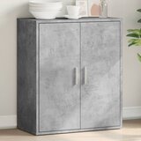 vidaXL Komoda siva boja betona 79x38x80 cm od konstruiranog drva Cijene