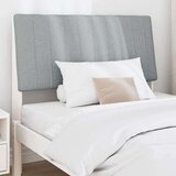 vidaXL tapecirani uzglavlje svijetlo siva 100 cm čvrsto borovo drvo | shoptok.hr