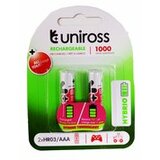 UNIROSS FRANCE UNIROSS baterja punjiva 2xHR03/AAA 1000 cene