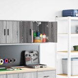 vidaXL Garažni zidni ormar sivi Sonoma izrađeno drvo | shoptok.hr