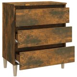  Komoda boja dimljenog hrasta 60 x 35 x 69 cm konstruirano drvo | shoptok.hr