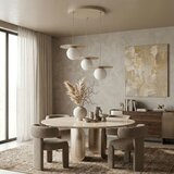 Luster na sajli FLAT 3xE27/15W/230V bež | Eponuda.com