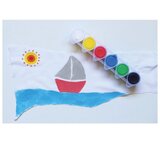 Boja TEMPERA ZA TEKSTIL 25ML U ČAŠI 6 PRIMO 4101TX6E BLISTER | shoptok.hr