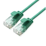 21.99.1449 RJ45 omrežni kabel\, Patch kabel CAT 6a U/UTP 20.00 m zelena 1 kos, (20420059)