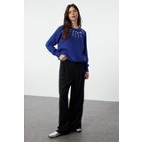 Trendyol Saks Soft Textured Stone Detailed Knitwear Sweater Cijene