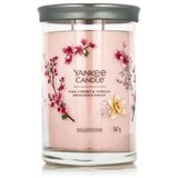 Yankee Candle Signature Pink Cherry & Vanilla Tumbler 567 g dišeča svečka | Shoptok.si