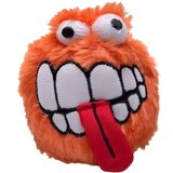 Rogz fluffy grinz lopta igračka za pse, plišana, s, 5.5cm, narandžasta Cene