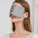 INF Velika svilena maska za spanje za moške in ženske Grey, (21685443) | Shoptok.si