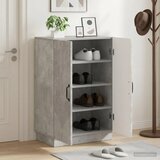  Ormar za cipele HOORN 59 5 x 39 5 x 87 cm Konstruirano drvo - Betonska siva | shoptok.hr