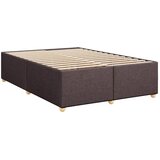  Boxspring krevet s madracem Tamno smeđa 140 x 190 cm Tkanina - Tamno smeđa 140 x 190 cm Dizajn linija | shoptok.hr