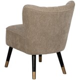 Ixia Bež fotelja od šenila Glam – | shoptok.hr