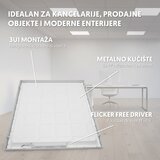  LED panel 2u1 48W, 100lm/W, 6500K, 595x595 | Eponuda.com