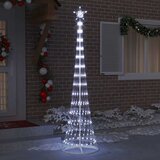  LED božićno drvce s stalakom Hladna bijela 250 cm Metal | shoptok.hr