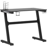 vidaXL Igraći stol LED s nogama u oblika slova Z crni 90 x 60 x 75 cm | shoptok.hr