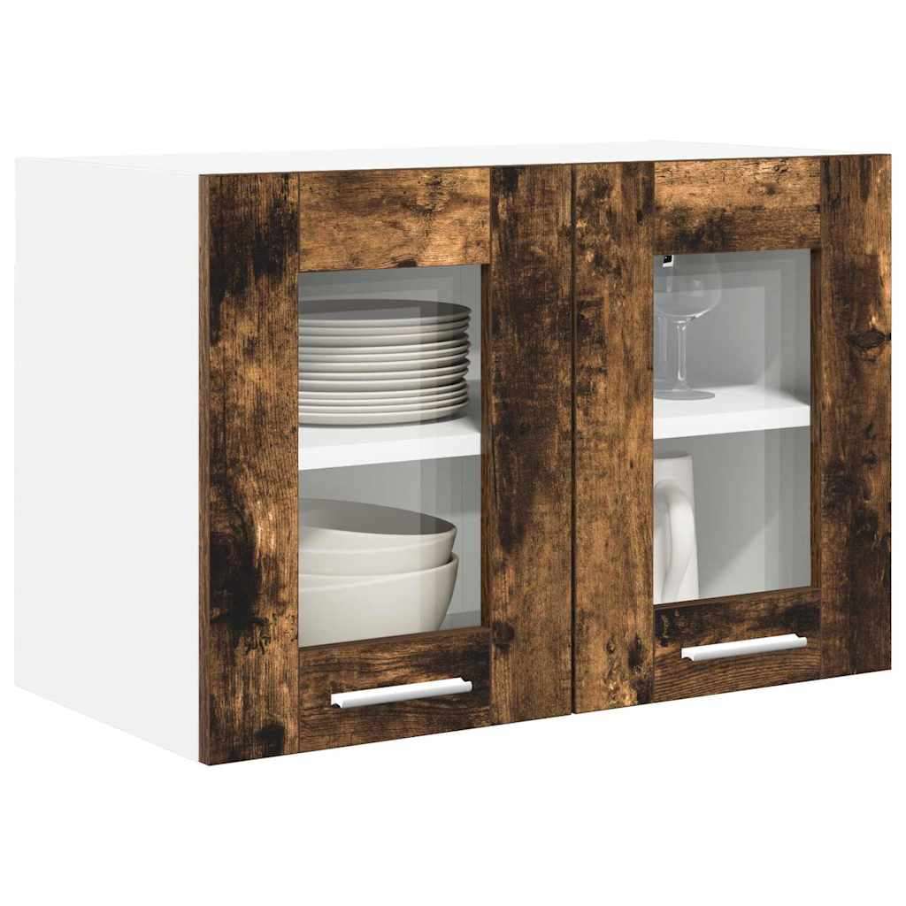 Viseći ormarić Zidne Riga 2 pcs Dimljeni hrast 60 x 31 x 40 cm | shoptok.hr