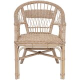  Stolica koja se može slagati Prirodna 60 x 60 x 81 cm Ratan | shoptok.hr