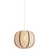 Light & Living Kremno bela viseča svetilka s tekstilnim senčilom Esmiria – | Shoptok.si