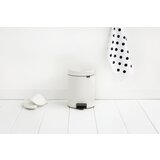 Brabantia kanta za smeće s pedalom newicon 5 l s plastičnim unutarnjim dijelom - white Cijene