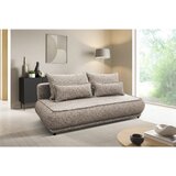 MID.YOU ZOFA S POSTELJNO FUNKCIJO, svetlo rjava tekstil | Shoptok.si