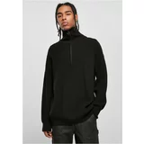 UC Men Oversized Knitted Troyer black