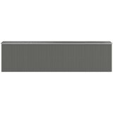  Vrtno spremište svjetlosivo 192x772x223 cm pocinčani čelik | shoptok.hr