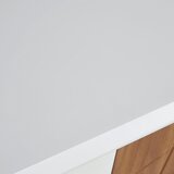 MID.YOU PISALNA MIZA les, leseni material bela, barve hrasta | Shoptok.si