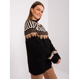 RUE PARIS Sweater-LC-SW-0342.06X-Black | shoptok.hr