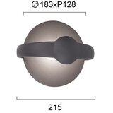  LED zidno svetlo MAYORKA LED/12W/230V sivo | Eponuda.com