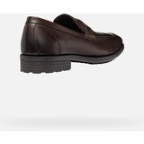 Geox Dark brown men's loafers Walk Pleasure F - Men's | ePonuda.com