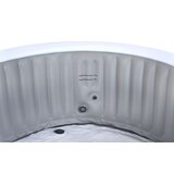 Beneo Prenosni napihljivi bazen spa z mehurčki za 6 oseb Siva | Shoptok.si