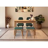Hanah home Set Trpezarijski sto i 4 trpezarijske stolice Vina Mini 02 1070, Zeleni Cijene