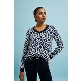 Moodo Navy blue women's blouse cene