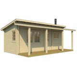 Male kuće Sauna kućica MODERNI PIHASAUNA 26 620 × 280 cm – bez završnog krovnog pokrova | shoptok.hr