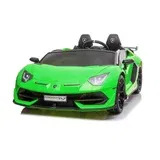  Otroški avto Lamborghini Aventador 24V 2x200w Zelen