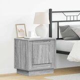  Noćni ormar 2 pcs Siva 44 x 34,5 x 45 cm Konstruirano drvo | shoptok.hr