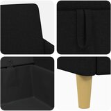  Set sofe s pohranom 2 pcs Crna Poliester | shoptok.hr