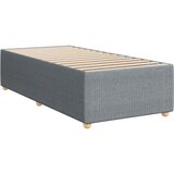  LED okvir za krevet s madracem Svjetlosiva 90 x 200 cm Tkanina | shoptok.hr