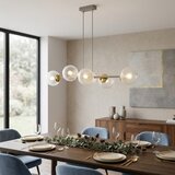 Brilagi Luster na sajli STELLA 6xE27/60W/230V bež/zlatna | Eponuda.com