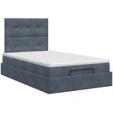  Podesivi krevet s madracem Tamnosiva 120 x 190 cm Baršun | shoptok.hr