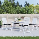 vidaXL Jastuci za stolice 4 kom crni 40 x 40 x 7 cm od tkanine Oxford Cijene
