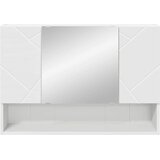  Ogledalo ormar Zidne Bijelo 80 x 17 x 55 cm Konstruirano drvo | shoptok.hr